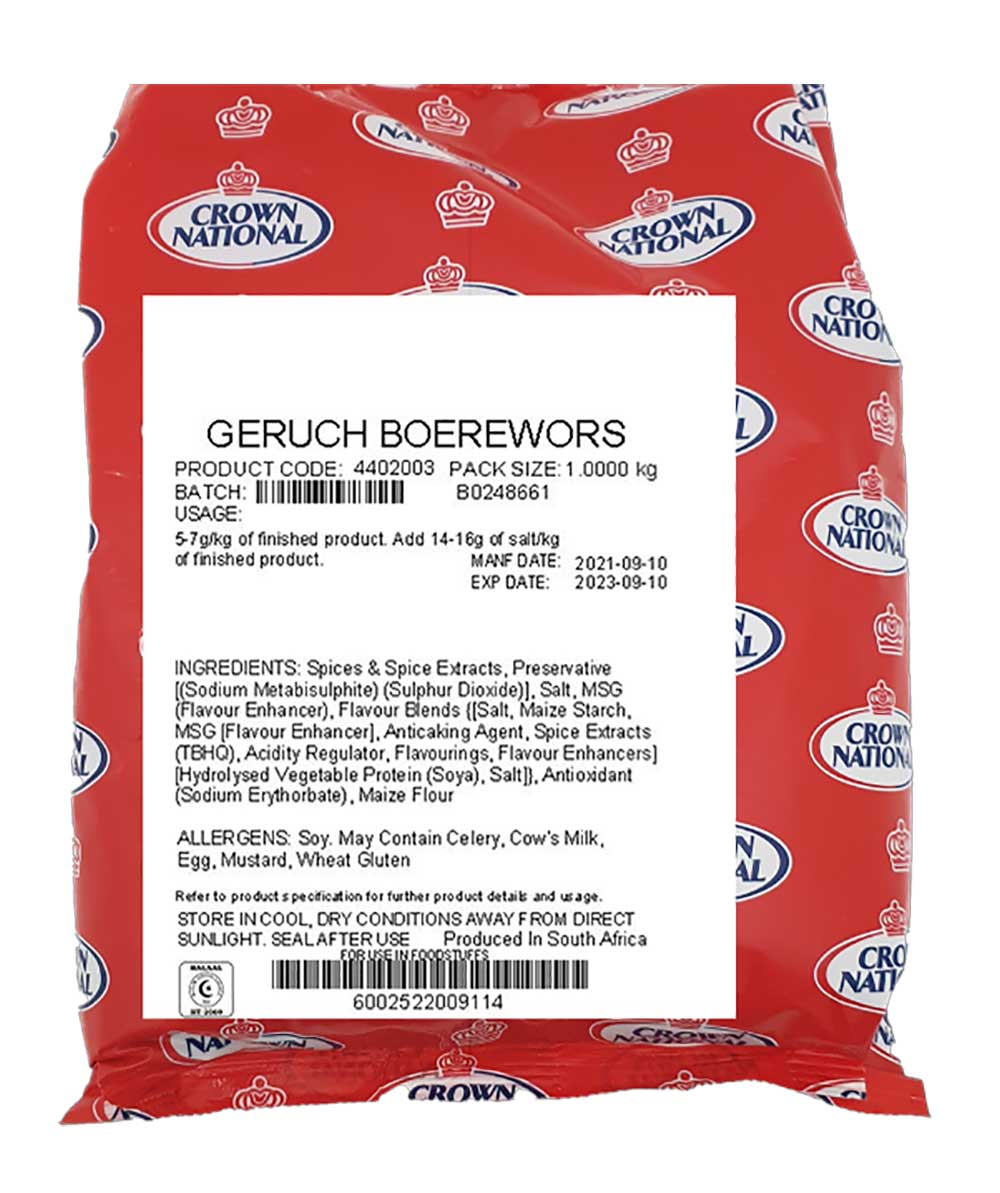 Geruch Boerewors