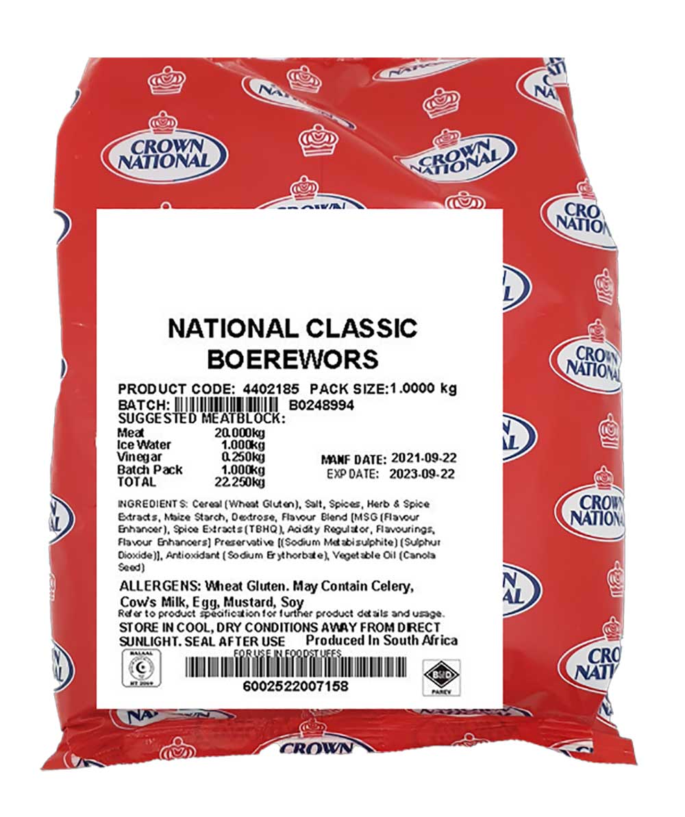 National Classic Boerewors