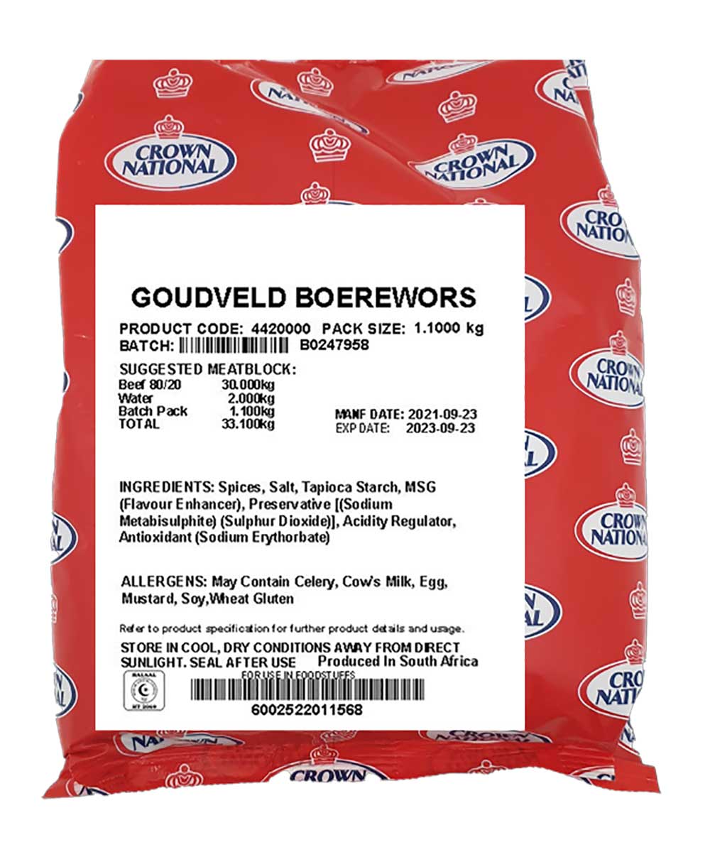 Goudveld Boerewors